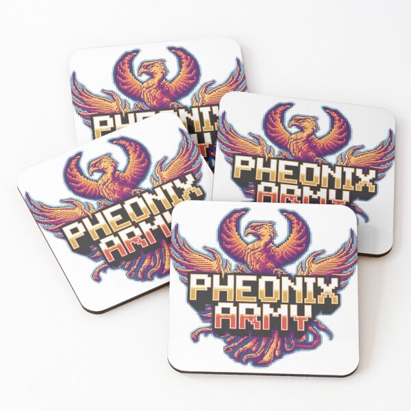 Item preview, Phoenix Army: Rise from the Ashes designed and sold by 8bitdecalworld.