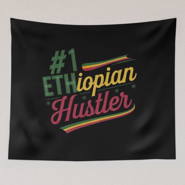 Item preview, Ethiopian Hustler Tees  designed and sold by Abelfashion.