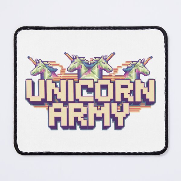 Item preview, Unicorn Army: Magical Defenders designed and sold by 8bitdecalworld.