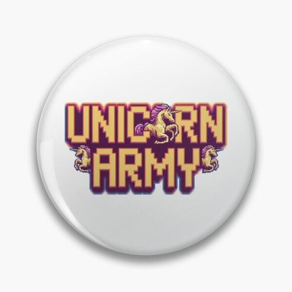 Item preview, Unicorn Army: Magical Defenders designed and sold by 8bitdecalworld.