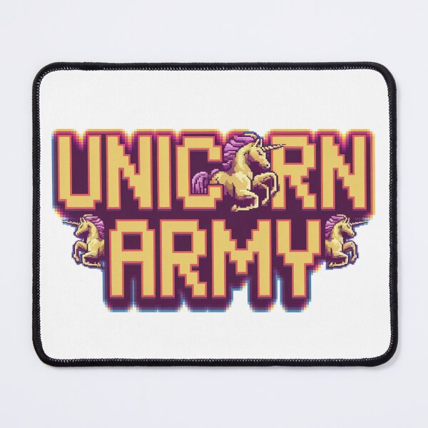 Item preview, Unicorn Army: Magical Defenders designed and sold by 8bitdecalworld.