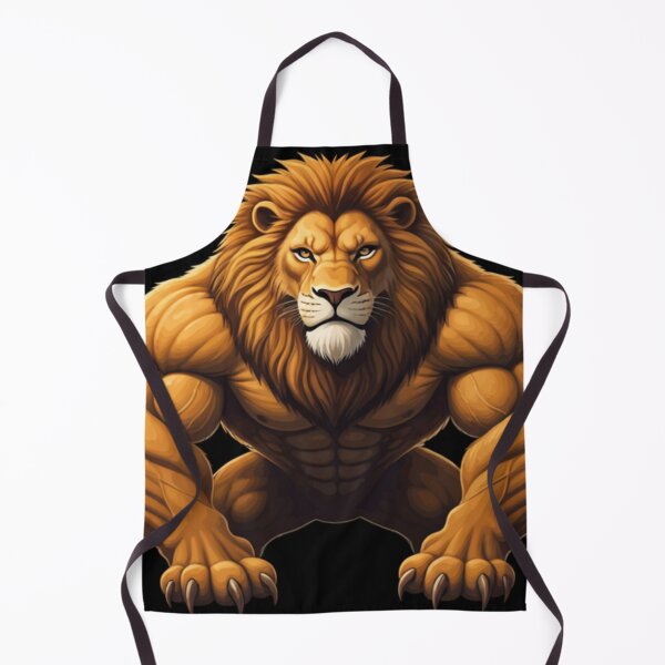 Item preview, Bodybuilder lion designed and sold by Carmensa67.