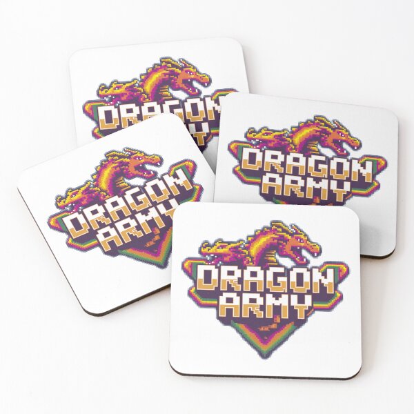 Item preview, Dragon Army: Mythical Warriors designed and sold by 8bitdecalworld.
