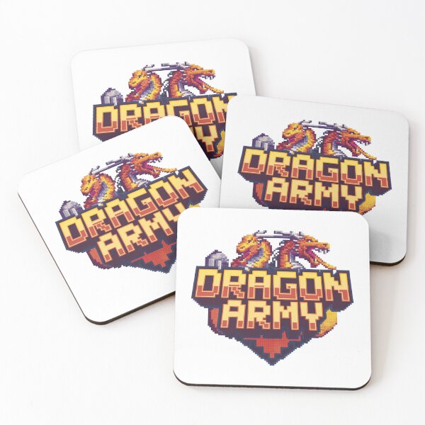 Item preview, Dragon Army: Mythical Warriors designed and sold by 8bitdecalworld.