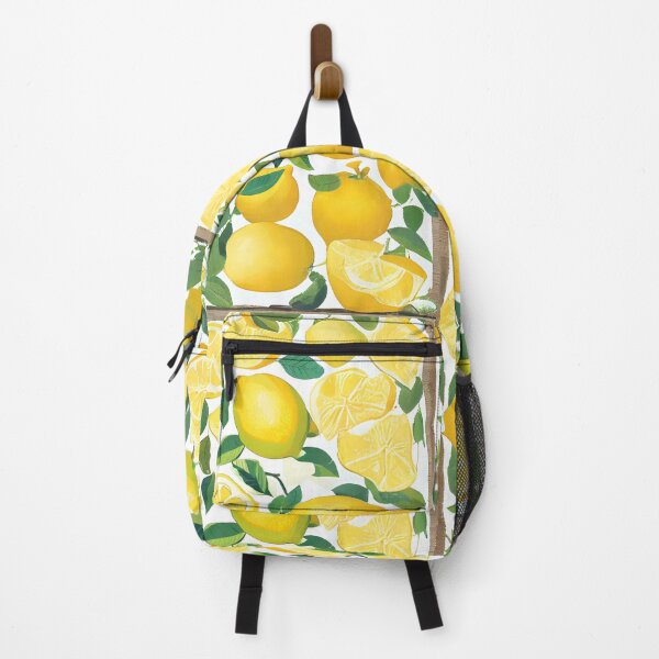 Item preview, Italian Lemons Leaves Print Sweet Yellow Green designed and sold by stxaris.
