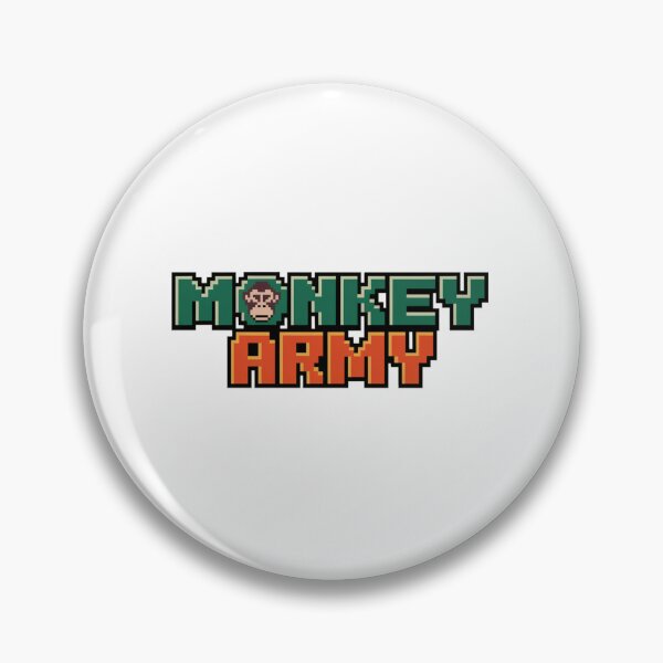 Item preview, Monkey Army: Agile Commandos designed and sold by 8bitdecalworld.