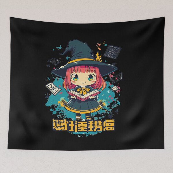 Item preview, Cute Chibi Witch designed and sold by PrintsByFrank.