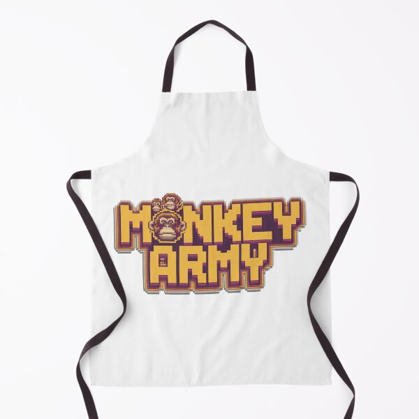 Item preview, Monkey Army: Agile Commandos designed and sold by 8bitdecalworld.