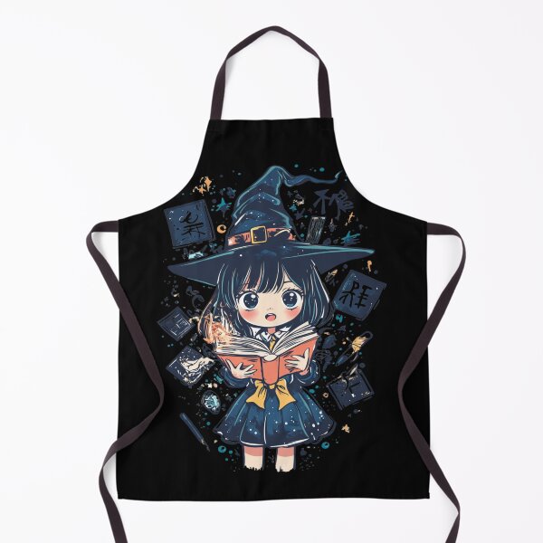 Item preview, Cute Chibi Witch designed and sold by PrintsByFrank.