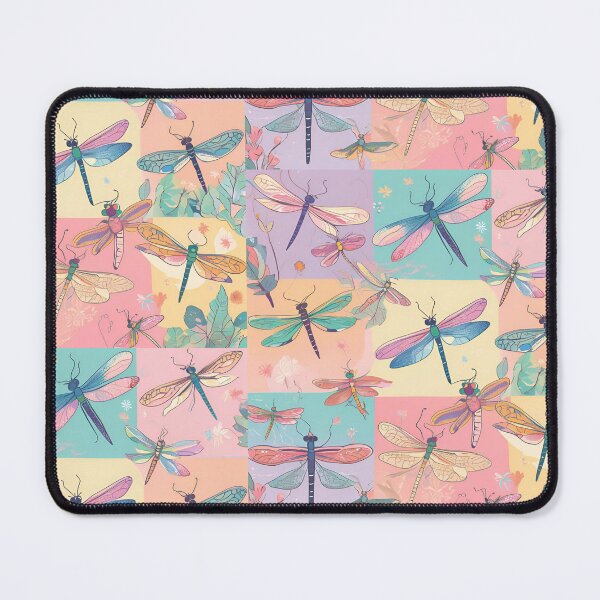 Item preview, Fantasy Wild Dragonflies Print Dreamy Romantic designed and sold by stxaris.
