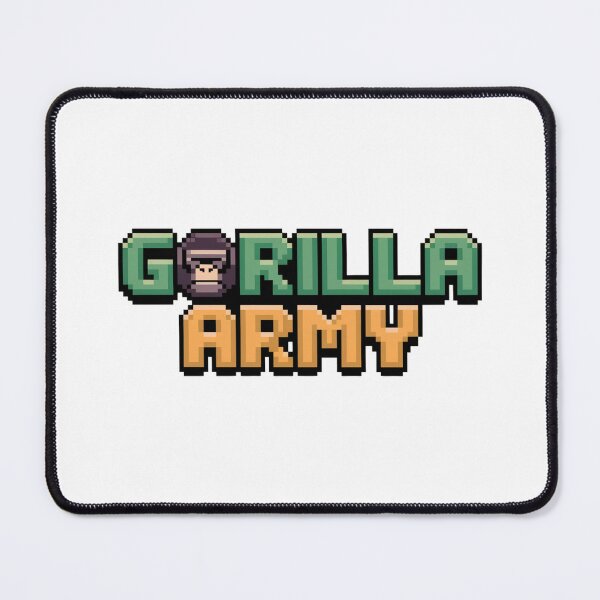 Item preview, Gorilla Army: Mighty Warriors designed and sold by 8bitdecalworld.