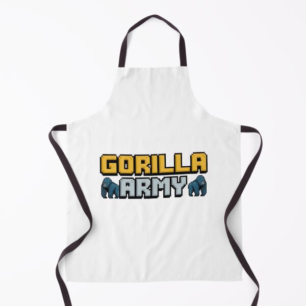 Item preview, Gorilla Army: Mighty Warriors designed and sold by 8bitdecalworld.