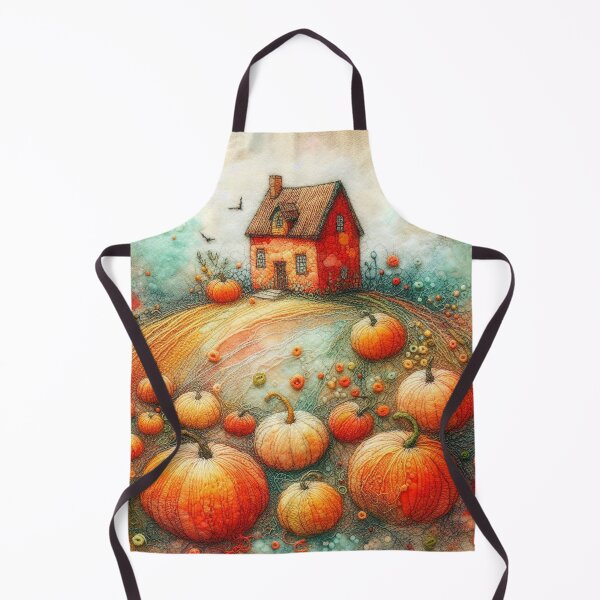 Item preview, Pumpkin Fields by Felt Art designed and sold by Beyondnote-Art.