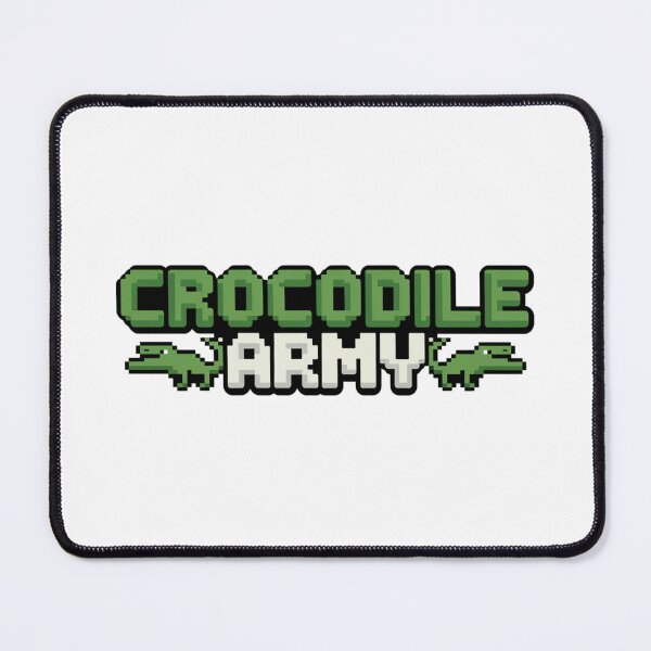 Item preview, Crocodile Army: Tough-Skinned Warriors designed and sold by 8bitdecalworld.