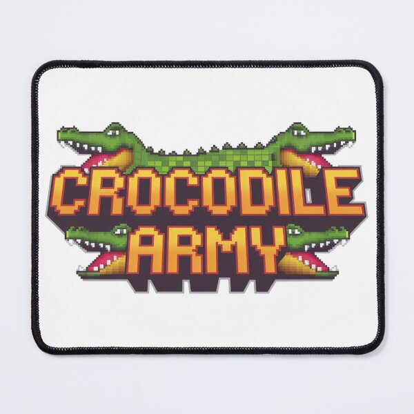 Item preview, Crocodile Army: Tough-Skinned Warriors designed and sold by 8bitdecalworld.