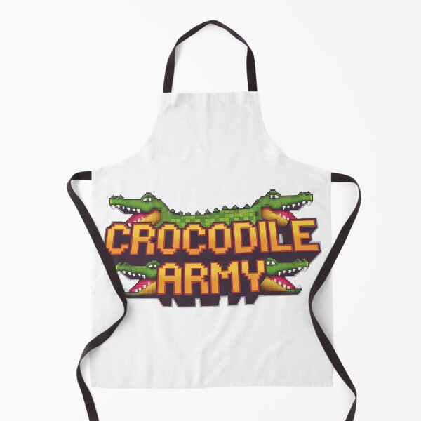 Item preview, Crocodile Army: Tough-Skinned Warriors designed and sold by 8bitdecalworld.