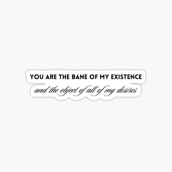 Aperçu de l'œuvre Tu es le fléau de mon existence et l'objet de tous mes désirs créée et vendue par Eniways84.