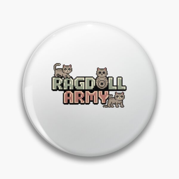 Item preview, Ragdoll Army: Soft and Stealthy designed and sold by 8bitdecalworld.
