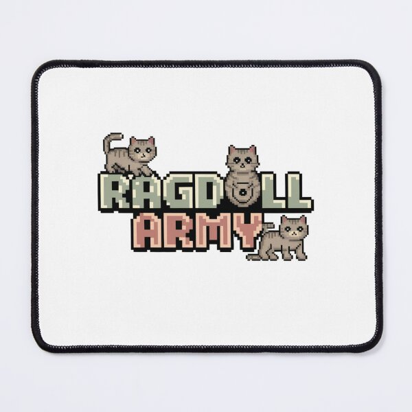 Item preview, Ragdoll Army: Soft and Stealthy designed and sold by 8bitdecalworld.