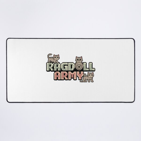 Item preview, Ragdoll Army: Soft and Stealthy designed and sold by 8bitdecalworld.