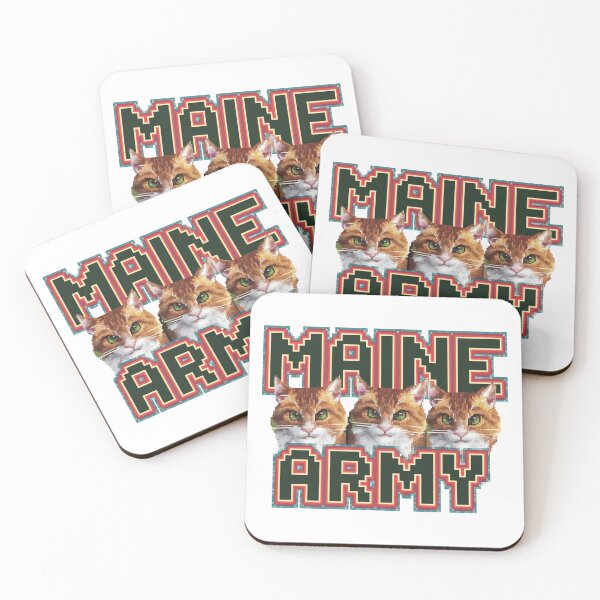 Item preview, Maine Army: Majestic Giants designed and sold by 8bitdecalworld.