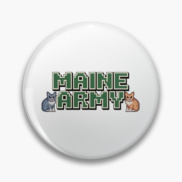 Item preview, Maine Army: Majestic Giants designed and sold by 8bitdecalworld.