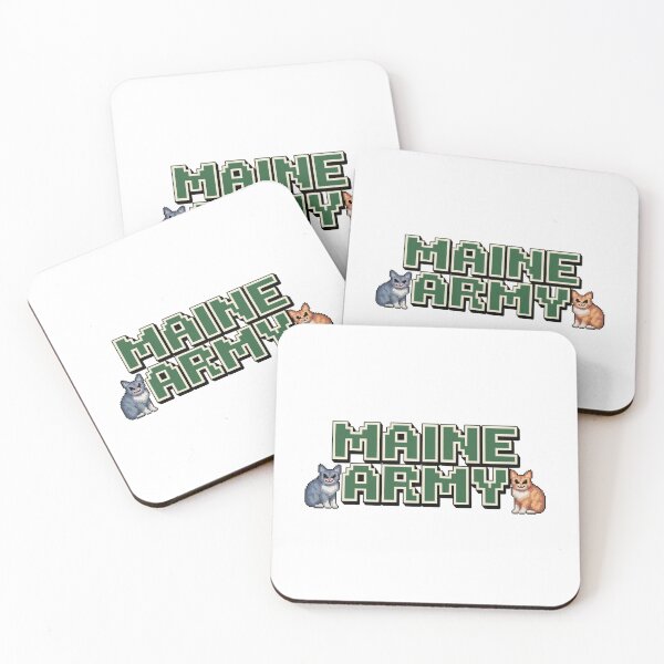 Item preview, Maine Army: Majestic Giants designed and sold by 8bitdecalworld.