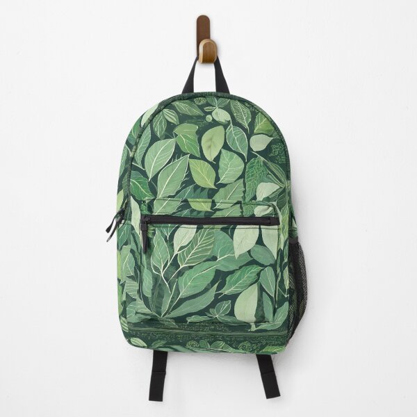 Item preview, Vintage Wild Green Leaves Print Dreamy Romantic designed and sold by stxaris.