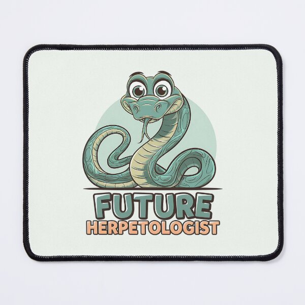 Item preview, Curious Cartoon Snake for Future Herpetologists designed and sold by TeeGrit.