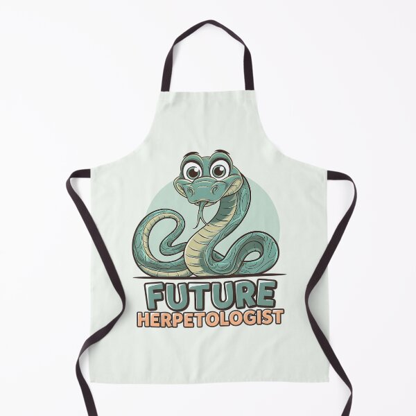 Item preview, Curious Cartoon Snake for Future Herpetologists designed and sold by TeeGrit.