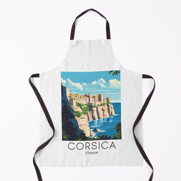 Item preview, A Vintage Illustration of Corsica - France designed and sold by GoodOldVintage.
