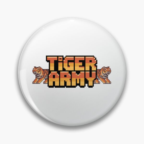 Item preview, Tiger Army: Fearless Stripes designed and sold by 8bitdecalworld.