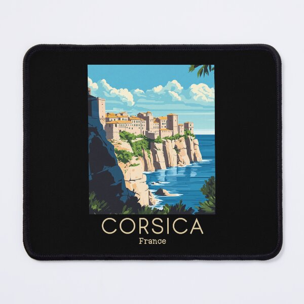 Item preview, A Vintage Illustration of Corsica - France designed and sold by GoodOldVintage.