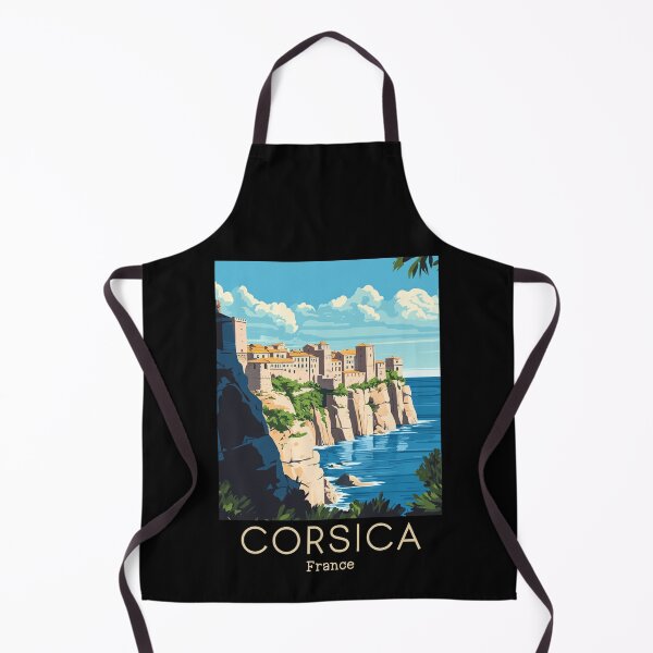 Item preview, A Vintage Illustration of Corsica - France designed and sold by GoodOldVintage.