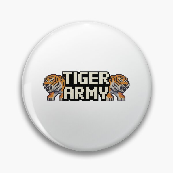 Item preview, Tiger Army: Fearless Stripes designed and sold by 8bitdecalworld.