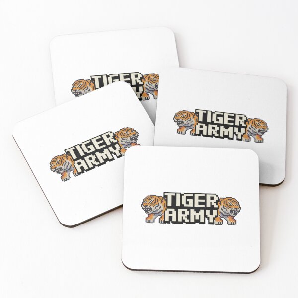 Item preview, Tiger Army: Fearless Stripes designed and sold by 8bitdecalworld.
