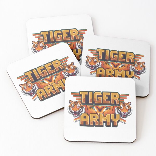 Item preview, Tiger Army: Fearless Stripes designed and sold by 8bitdecalworld.