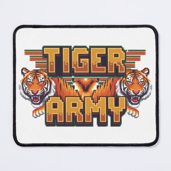 Item preview, Tiger Army: Fearless Stripes designed and sold by 8bitdecalworld.
