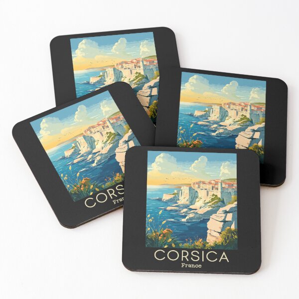 Item preview, A Vintage Illustration of Corsica - France  designed and sold by GoodOldVintage.