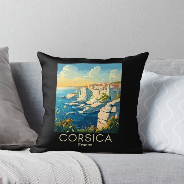Item preview, A Vintage Illustration of Corsica - France  designed and sold by GoodOldVintage.