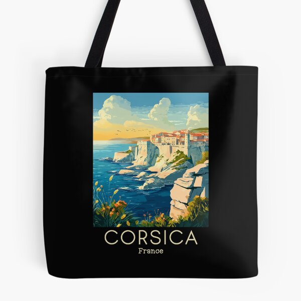 Item preview, A Vintage Illustration of Corsica - France  designed and sold by GoodOldVintage.