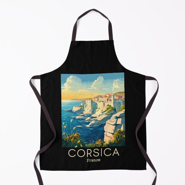 Item preview, A Vintage Illustration of Corsica - France designed and sold by GoodOldVintage.