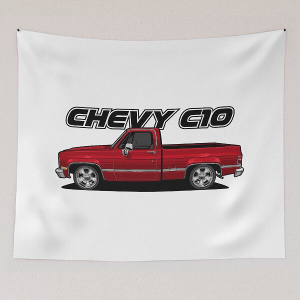 Item preview, Red - 1981 Chevrolet C10 Scottsdale designed and sold by vektoranda.