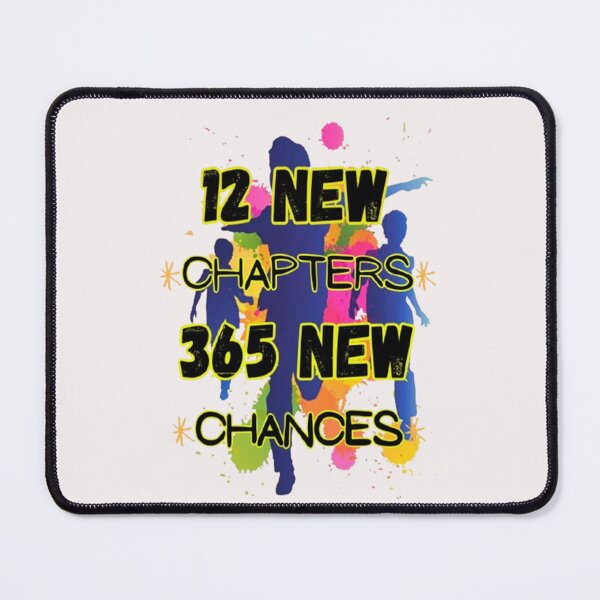 Item preview, 12 New Chapters 365 New Chances 4, New Year Lettering Design, Howdy New Year, New Years Celebration, New Years Eve Countdown designed and sold by Adri Barnard.