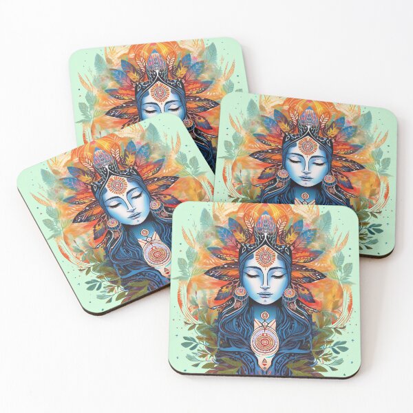 Item preview, Goddess Alchemist Guru | Gods & Masks Collection | Smooth Green designed and sold by monkeybusiness.pt.