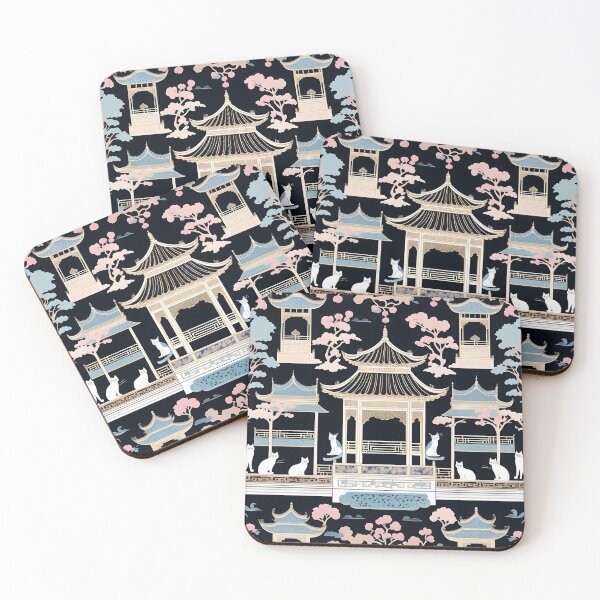 Item preview, Cat Chinoiserie designed and sold by SoniaSarkali.