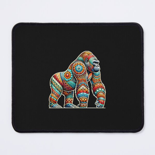 Item preview, Colorful Gorilla, Animal lover, Nature Lover designed and sold by Afrocarribe.