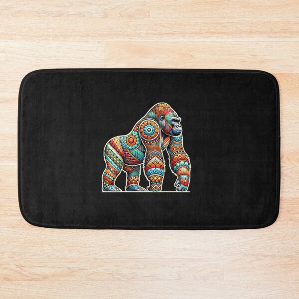 Item preview, Colorful Gorilla, Animal lover, Nature Lover designed and sold by Afrocarribe.