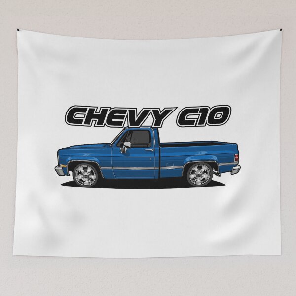Item preview, Blue - 1981 Chevrolet C10 Scottsdale designed and sold by vektoranda.