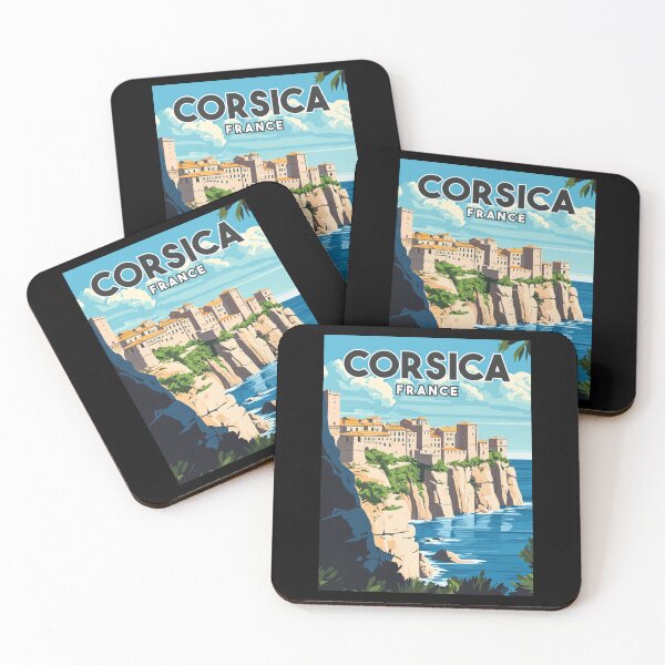 Item preview, A Vintage Illustration of Corsica - France  designed and sold by GoodOldVintage.